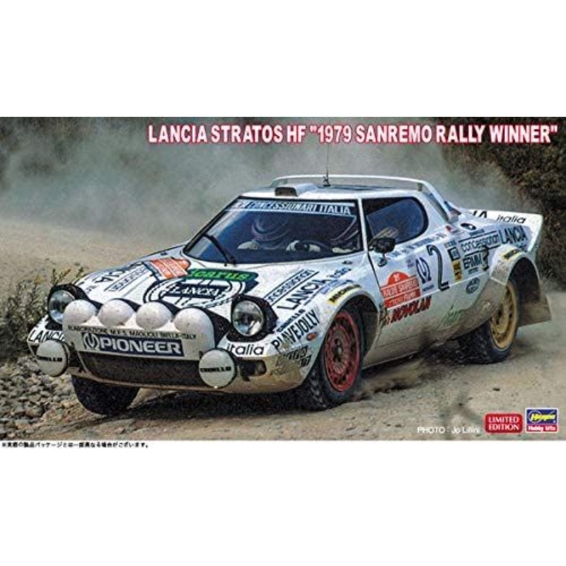 Hasegawa Lancia Stratos 1979 Sanremo Rally Winner