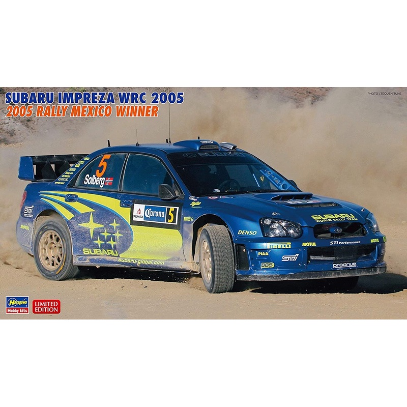 Hasegawa Subaru Impreza WRC 2005 `2005 Rally Mexico Winner`