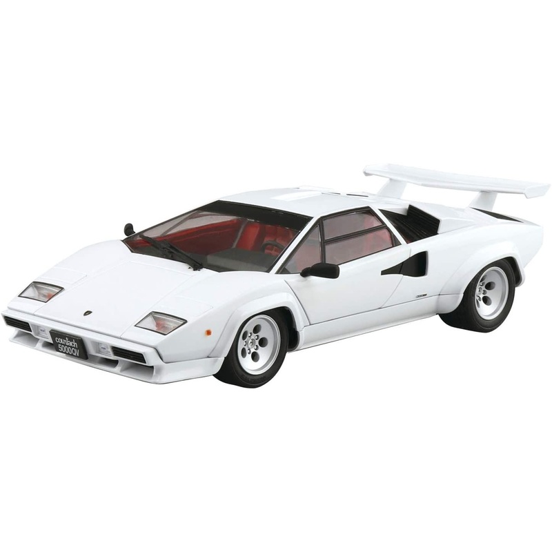 Aoshima `85 Lamborghini Countach 5000QV