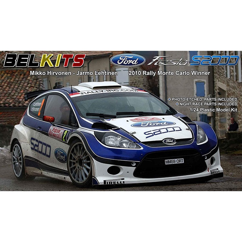 Aoshima Belkits No.2 Ford Fiesta S2000