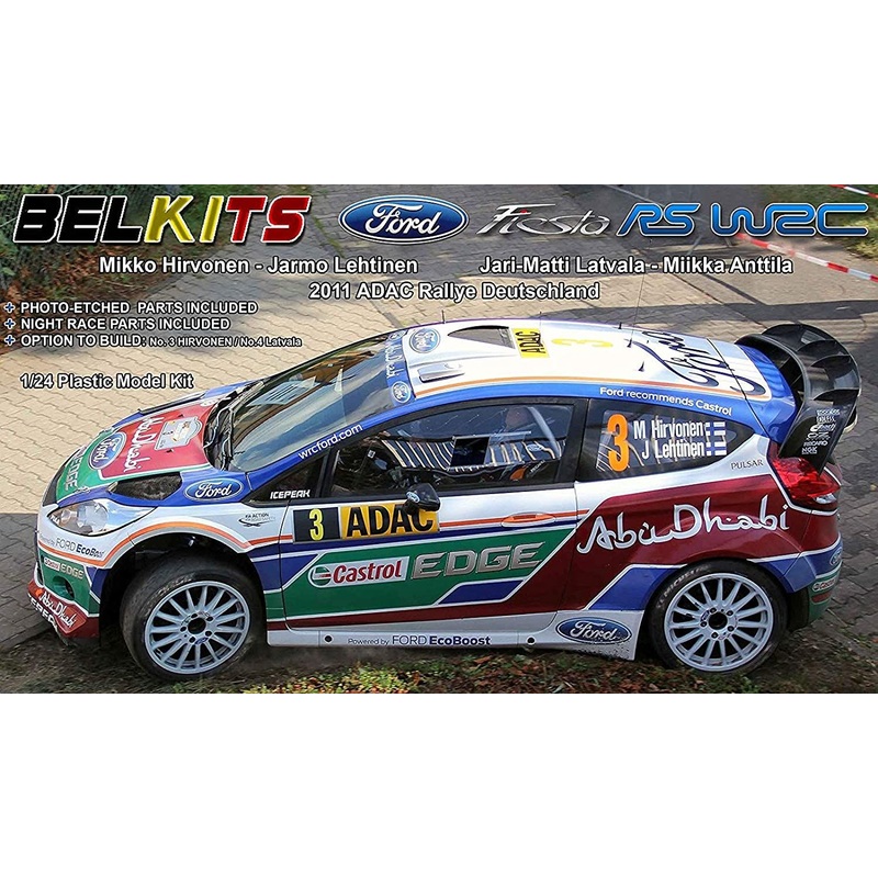 Aoshima Belkits No.3 Ford Fiesta RS WRC