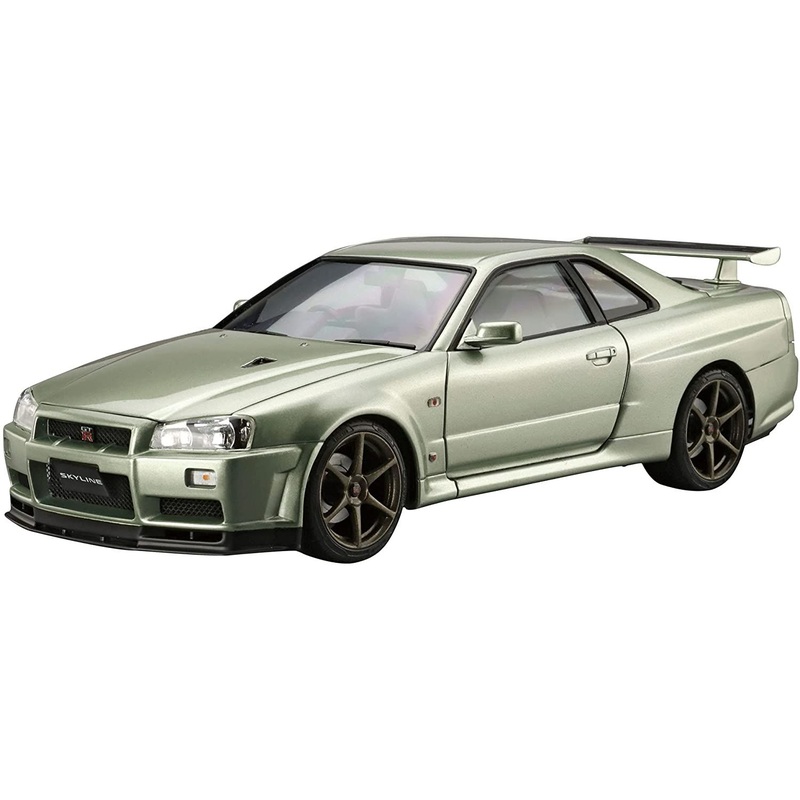Aoshima Nissan BNR34 Skyline GT-R V-specII Nur.`02