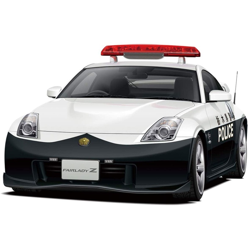 Aoshima Nissan Z33 Fairlady Z Version Nismo Police Car `07