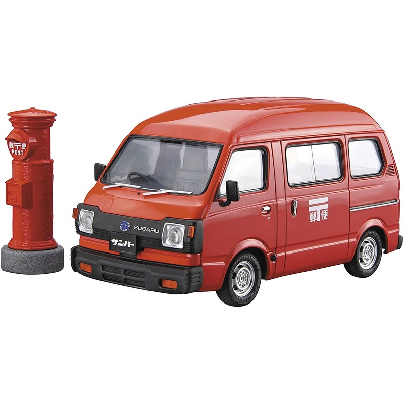 Aoshima Subaru K88 Sambar High Roof 4WD `80 Mail Van