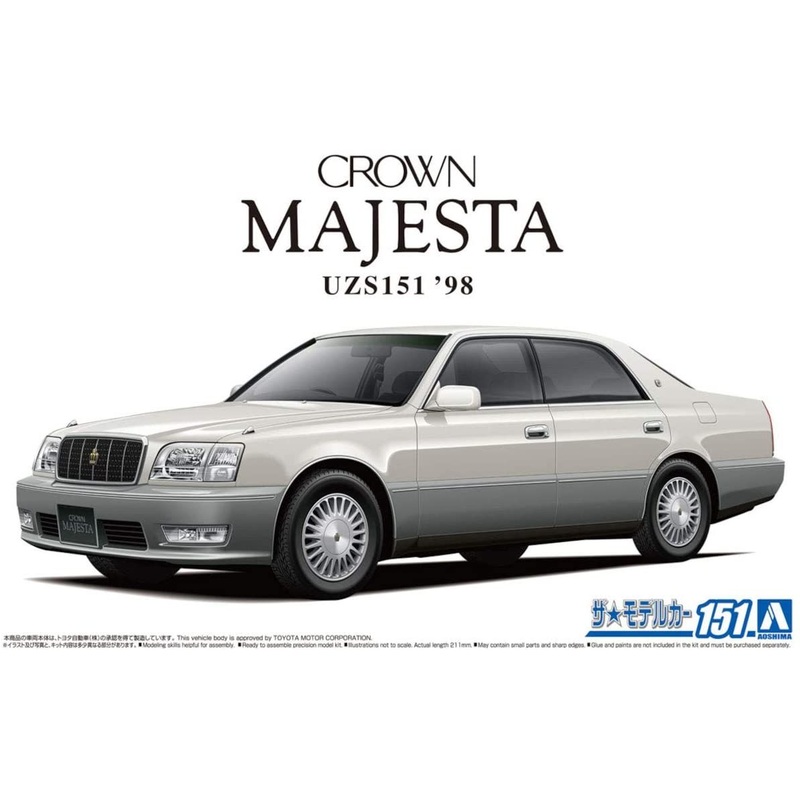 Aoshima Toyota UZS151 Crown Majesta C Type `98