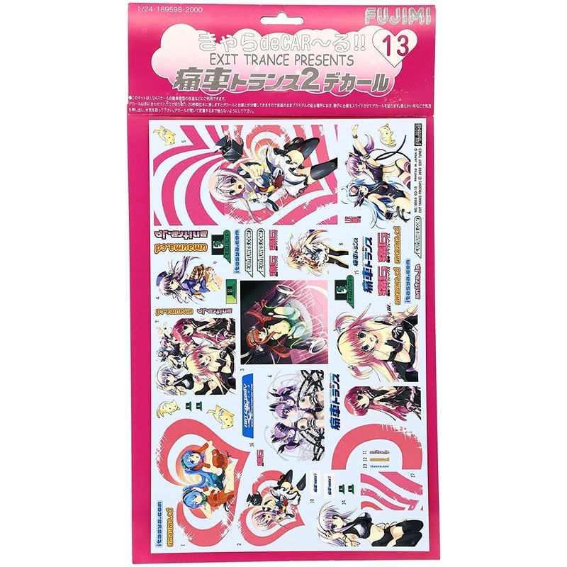Fujimi Itasha Trance 2 Decal