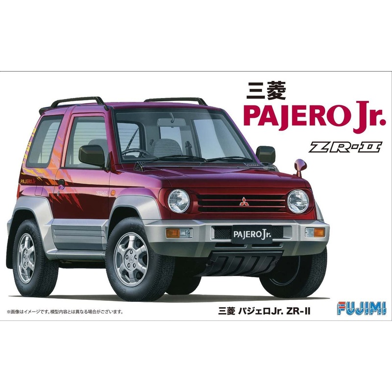 Fujimi Mitsubishi Pajero Jr ZR-II w/Window Frame Masking