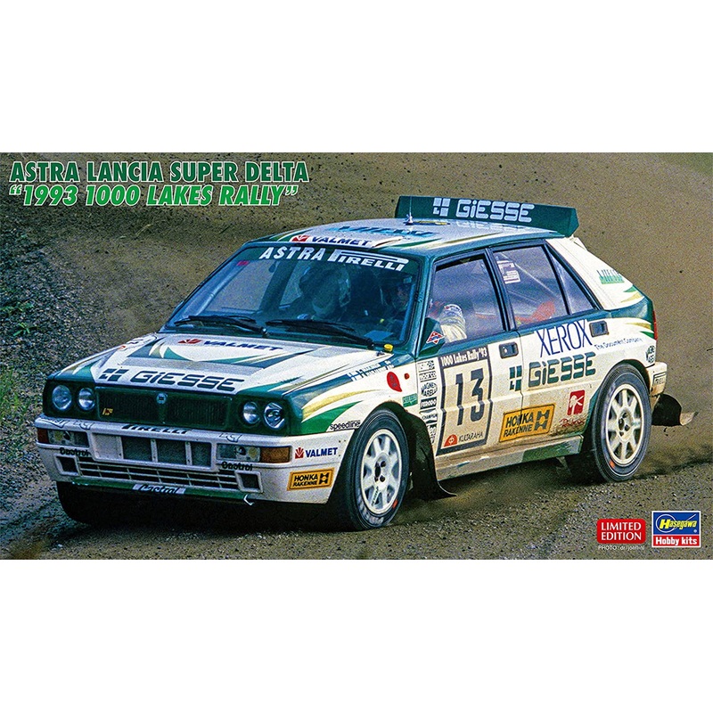 Hasegawa Astra Lancia Super Delta `1993 1000 Lakes Rally`