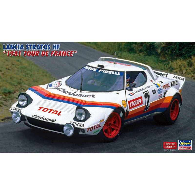 Hasegawa Lancia Stratos HF 1981 Tour de France