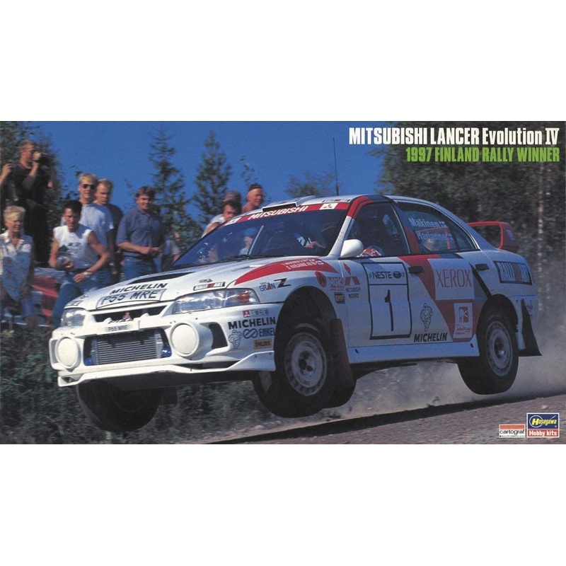 Hasegawa Mitsubishi Lancer Evolution IV `1997 Rally Fi