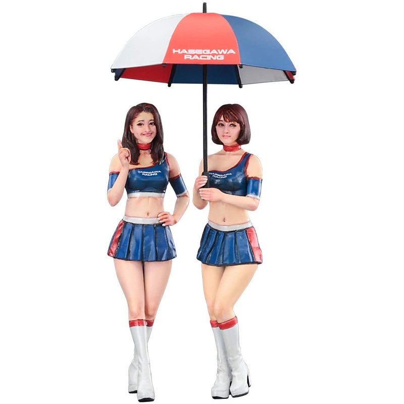 Hasegawa Paddock Girl Figure