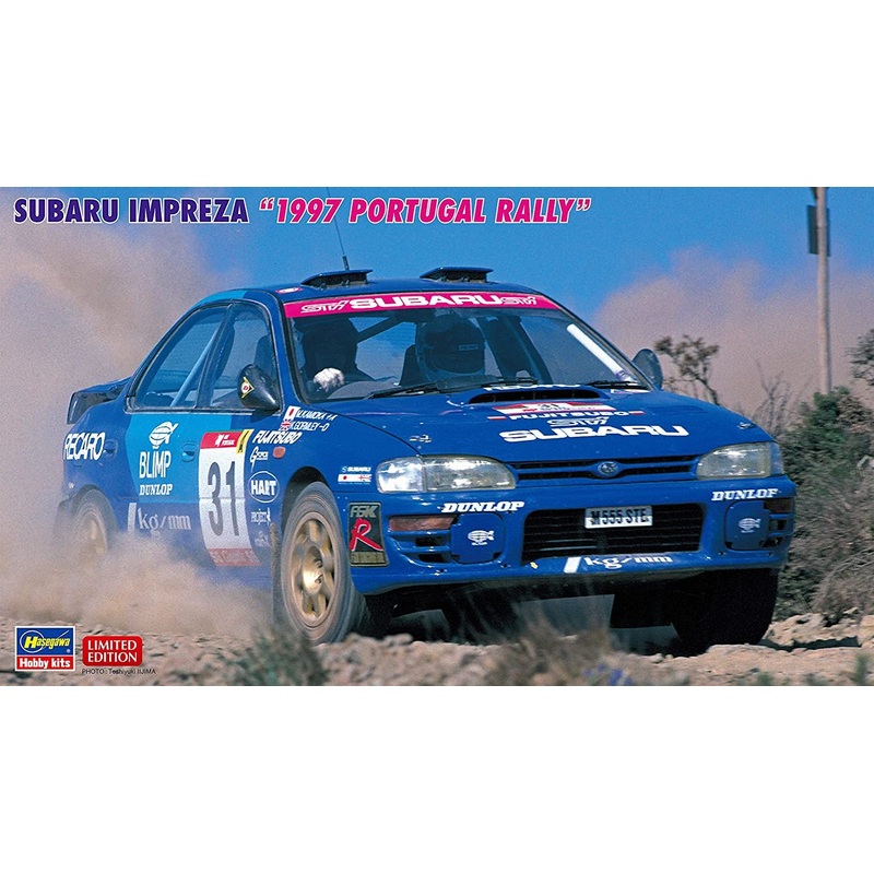 Hasegawa Subaru Impreza `1997 Rally de Portugal