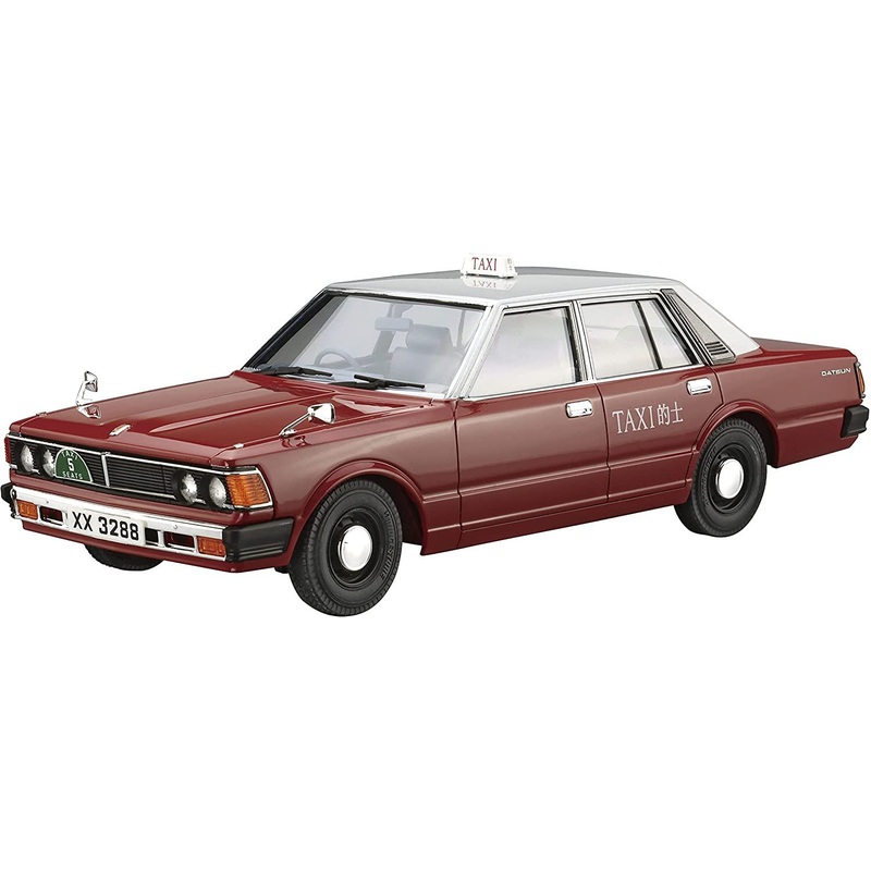 Aoshima Datsun 220C `79 Hong Kong TAXI