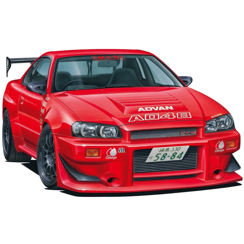 Aoshima MCR BNR34 Skyline GT-R `02 (Nissan)