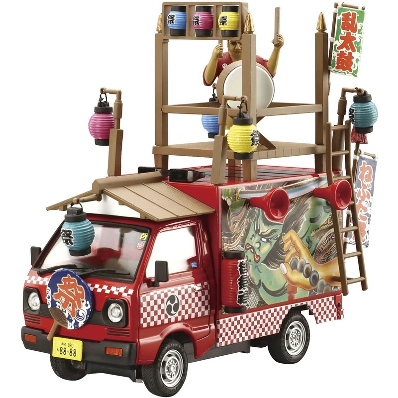 Aoshima Moving Stall 1/24 Omatsuri Wasshoi