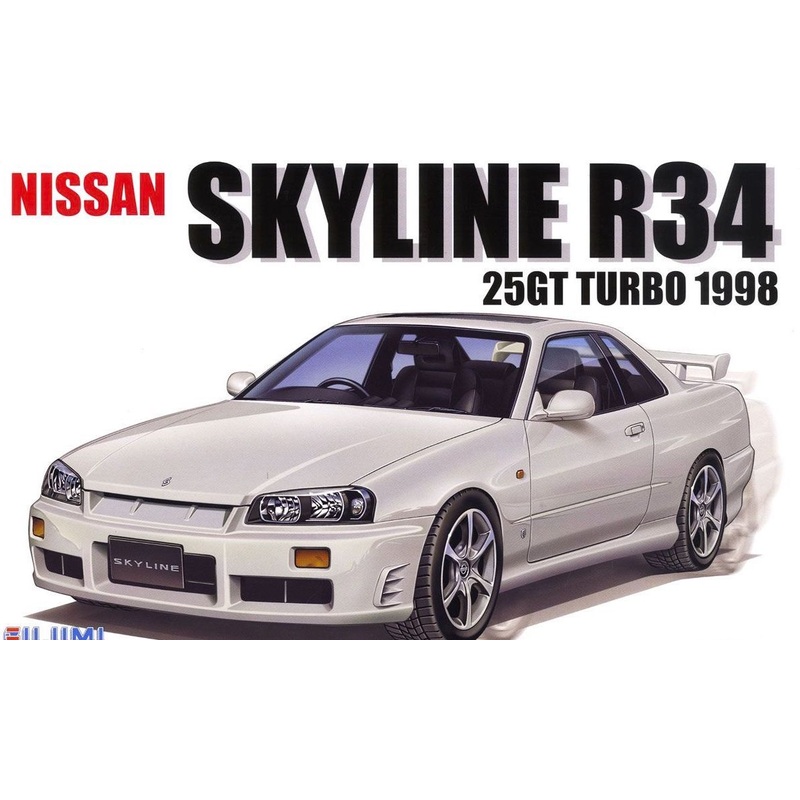 Fujimi R34 Skyline 25GT Turbo 1998