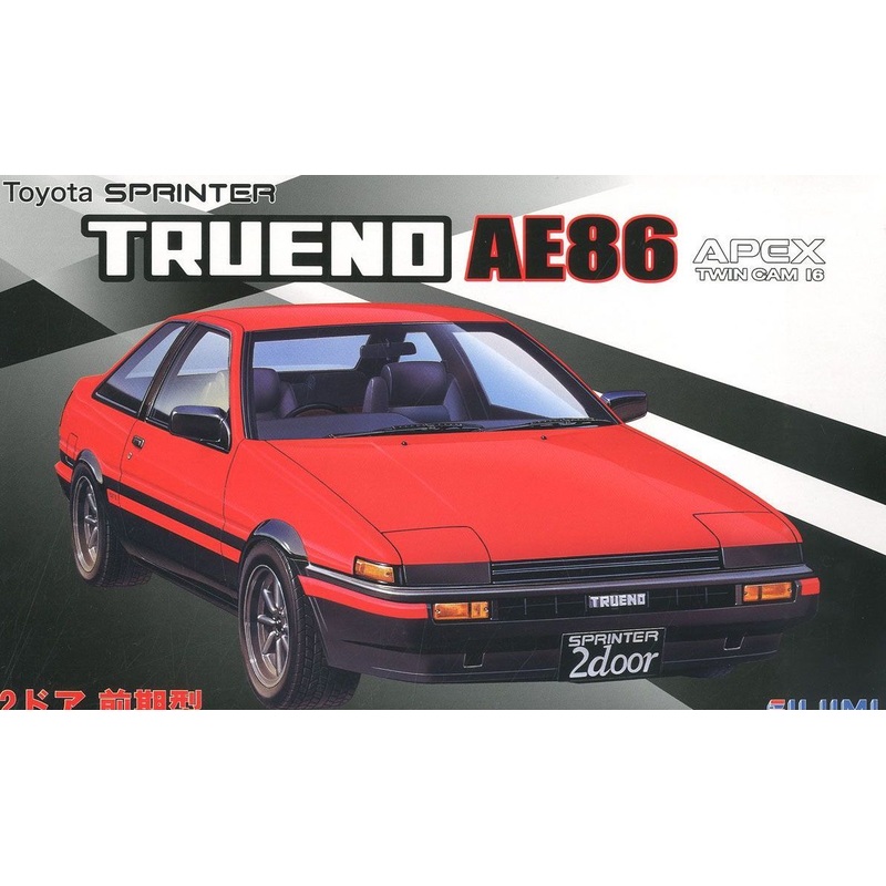 Fujimi Toyota 86 Trueno (2 Door GT/APEX Early Production)