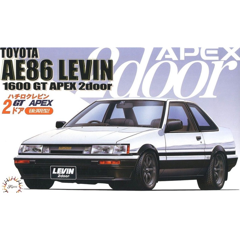 Fujimi Toyota AE86 Levin 1600GT Apex 2Door `85