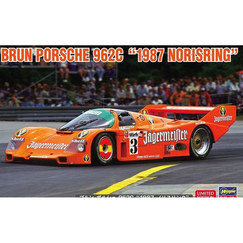 Hasegawa Brun Porsche 962C `1987 Norisring`