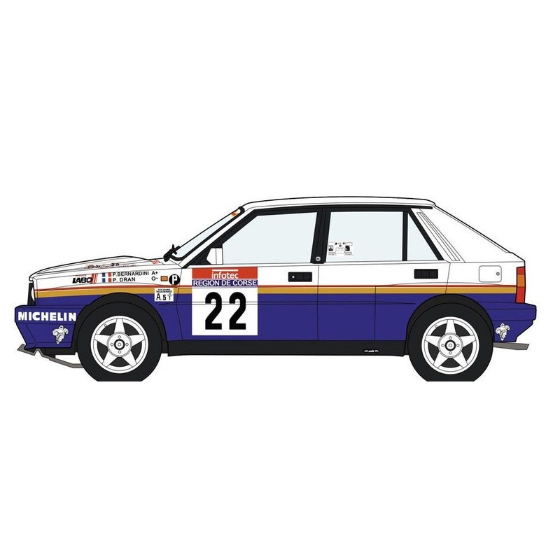 Hasegawa Lancia Delta HF Integrale 16v `1990 Tour de Corse