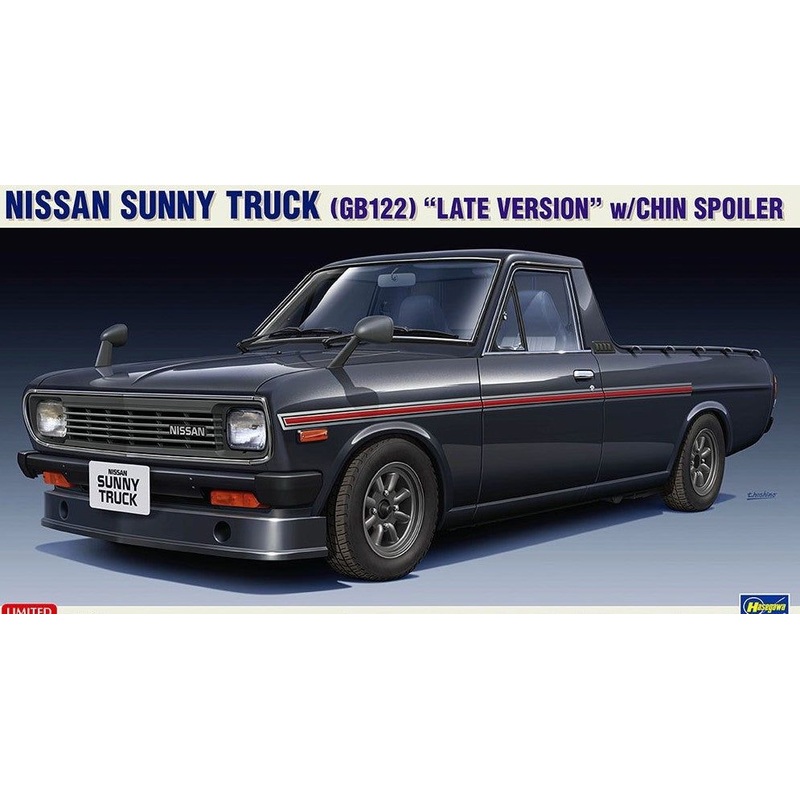 Hasegawa Nissan Sunny Truck (GB122) `Late Type` w/Chin Spoiler