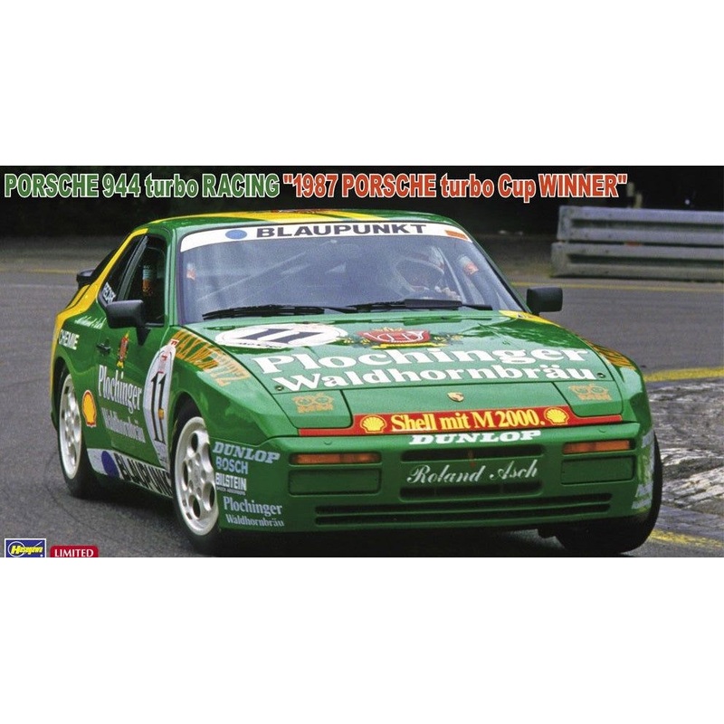 Hasegawa Shell Porsche 944 Turbo Racing `1987 Porsche Tur