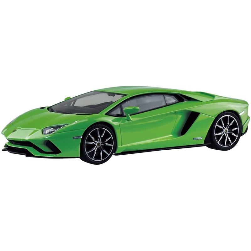 Aoshima Lamborghini Aventador S (Pearl Green)
