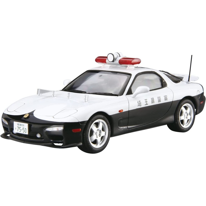 Aoshima Mazda FD3S RX-7 IV Police Car `98