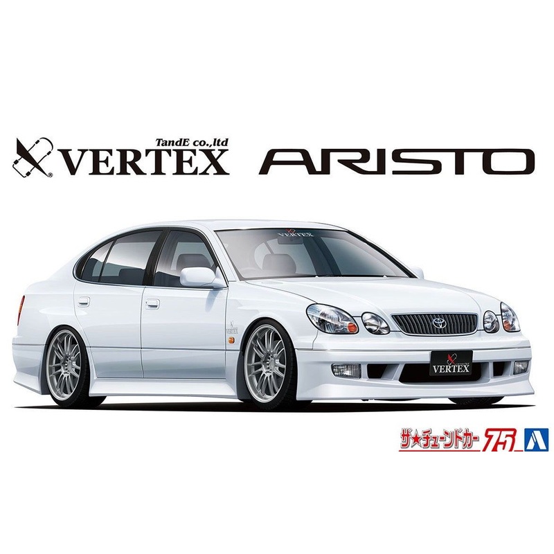 Aoshima VERTEX JZS161 Aristo `00 (Toyota)