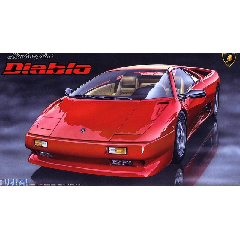Fujimi Lamborghini Diablo/4WD VT Blackstar