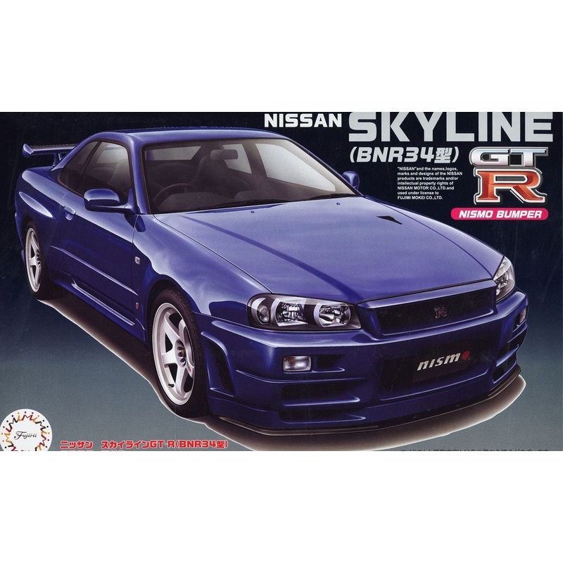 Fujimi Skyline GT-R BNR34 w/Nismo Parts