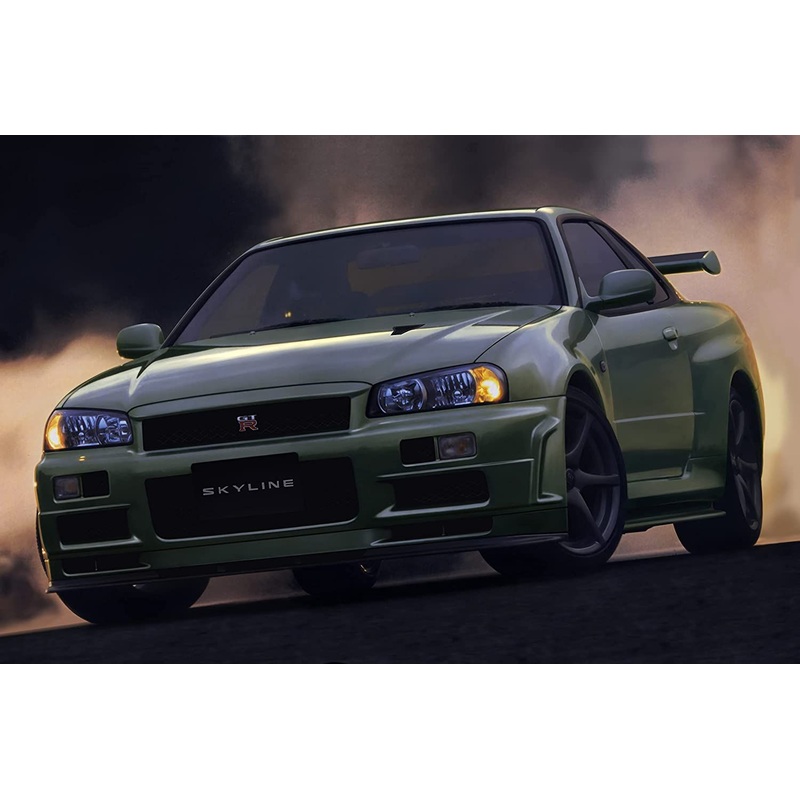 Fujimi Skyline GT-R V-specII Nur w/Nismo Front Aero Bumper