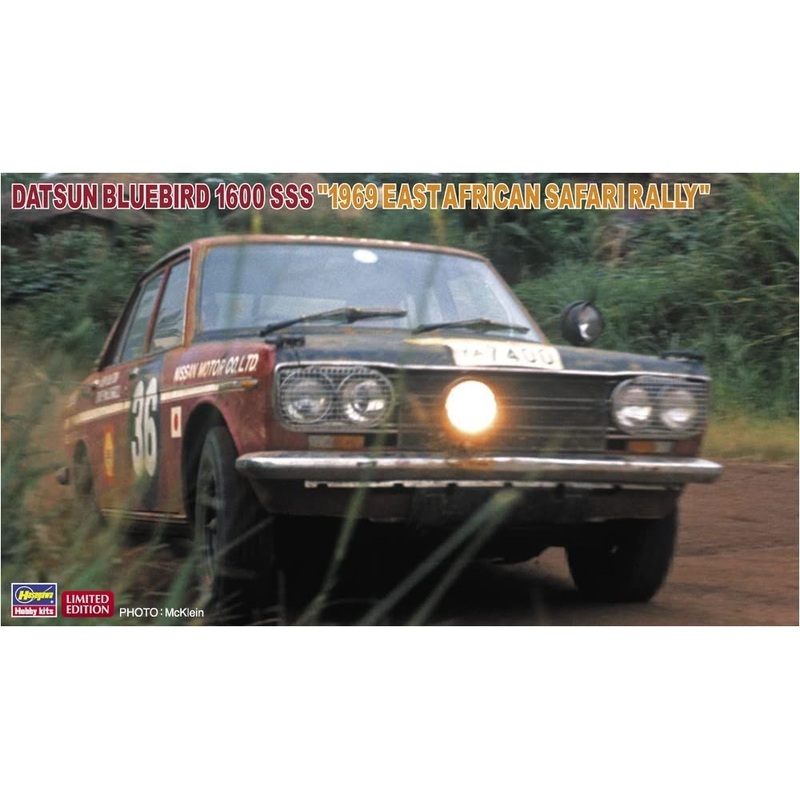 Hasegawa Datsun Bluebird 1600 SSS `1969 Safari Rally`