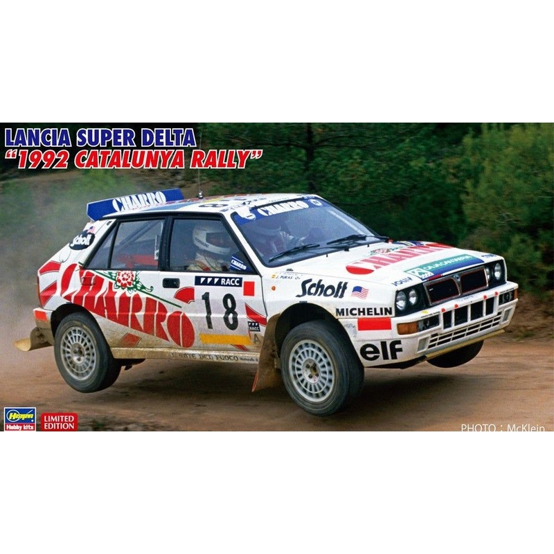 Hasegawa Lancia Super Delta `1992 Rally Catalunya`