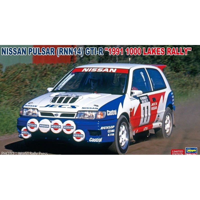 Hasegawa Nissan Pulsar (RNN14) GTI-R `1991 1000 Lakes Rally