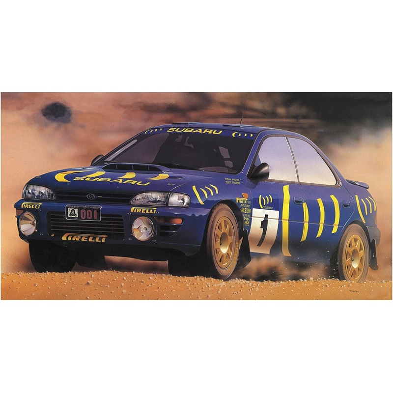 Hasegawa Subaru Impreza `1994 Hong Kong-Beijing Rally Winner`
