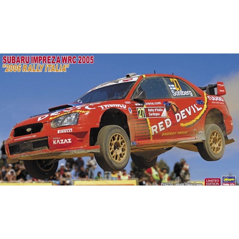 Hasegawa Subaru Impreza WRC 2005 `2006 Rally Italy`