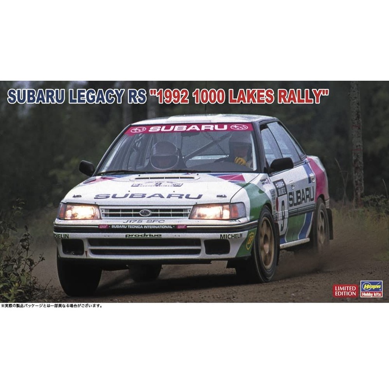 Hasegawa Subaru Legacy RS `1992 1000 Lakes Rally`