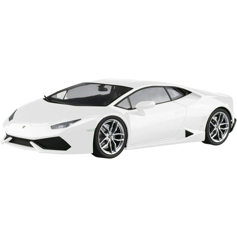 Aoshima 1/24 Pre-Painted No.4-B '14 Lamborghini Huracan White