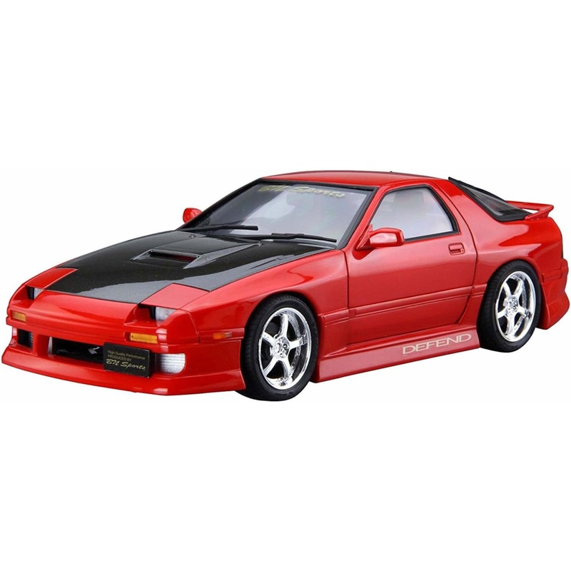 Aoshima Bunka Kyozai 1/24 The Tuned Car Series No.40 Mazda BN Sports FC3S RX-7 '89