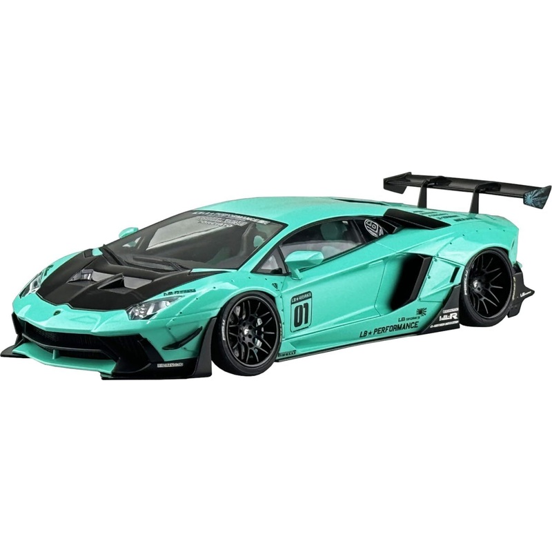 Aoshima Bunka Kyozai Liberty Walk Series No.21 LB Works Lamborghini Aventador Limited Edition Ver.2