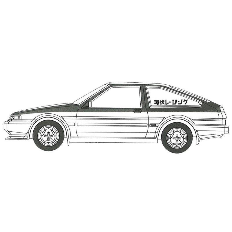 Fujimi 1/24 Naniwa Tomoare Series No.2 - AE86 Trueno Marvo