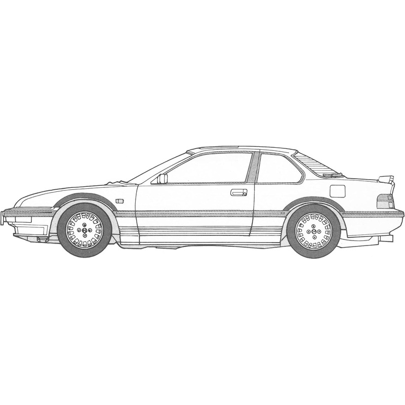 Fujimi Model HC-1 1/24 Hysoker Series No.1 Prelude 2.0Si (Hysocar Version)