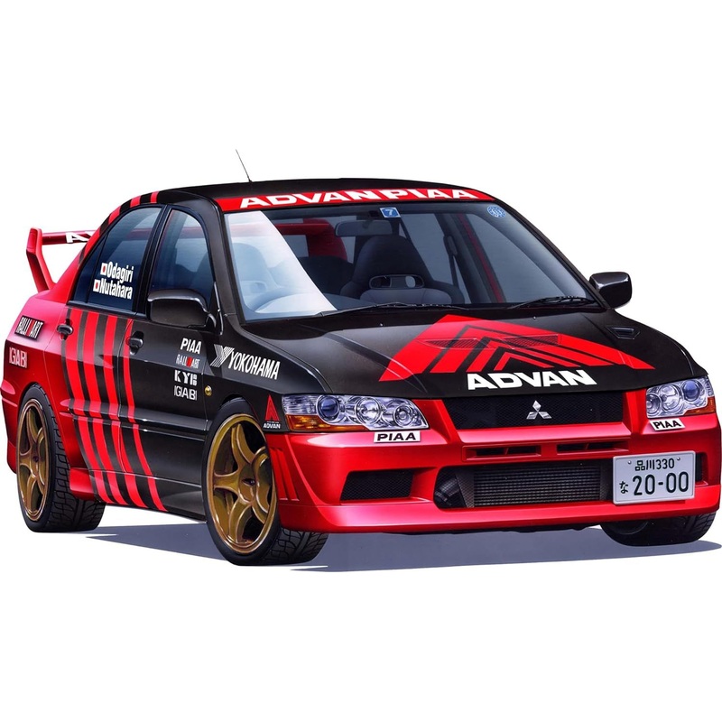 Fujimi Model ID-307 1/24 Inch Up Series No.307 Advan Pier Lancer Evolution VII