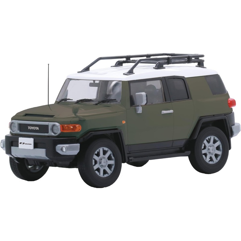 Fujimi Model NX-9 EX-6 1/24 Car NEXT Series No.9 EX-6 Toyota FJ Cruiser (Two-Tone Dark Green Type) Car