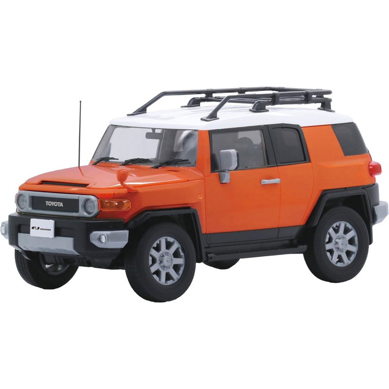 Fujimi NX-9EX-5 1/24 Car NEXT Series No.9 EX-5 Toyota FJ Cruiser (Two-Tone Orange Type)