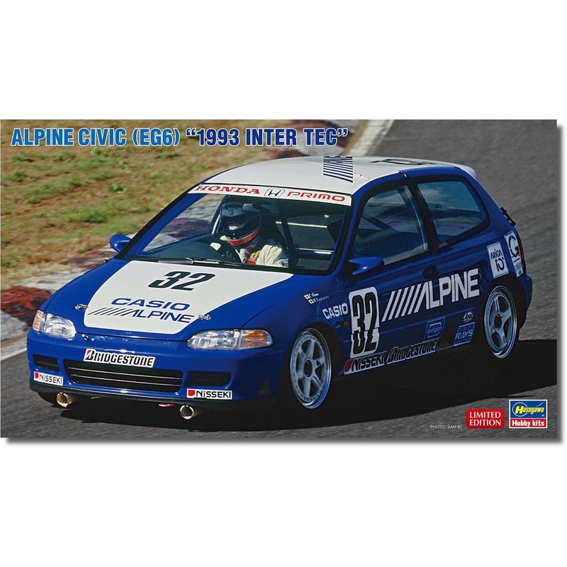 Hasegawa 20688 1/24 Alpine Civic (EG6) 1993 InterTEC