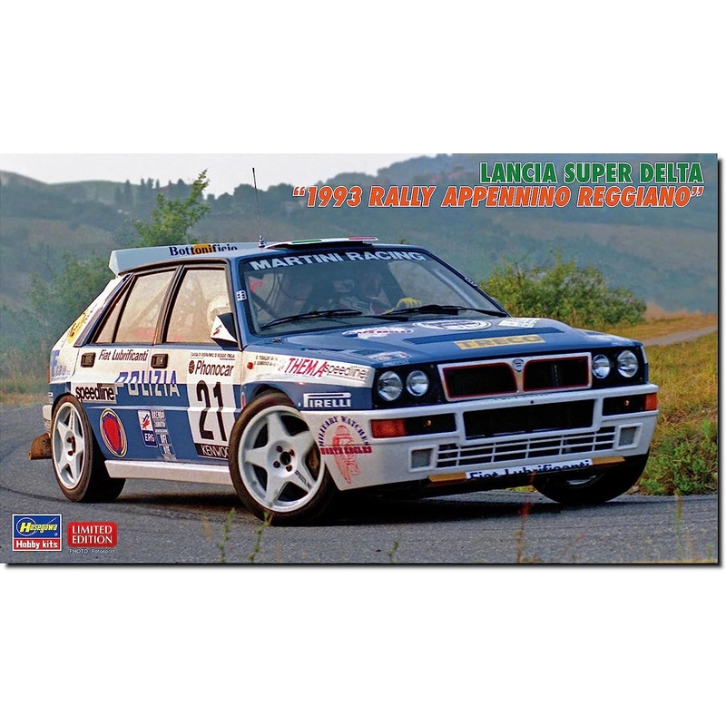 Hasegawa Lancia Super Delta 1993 Rally Appennino Reggiano