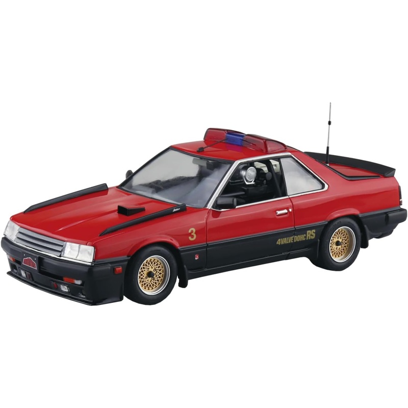 Aoshima 067697 1/24 Bunka Kyozai Seibu Police No.5 Machine RS-3