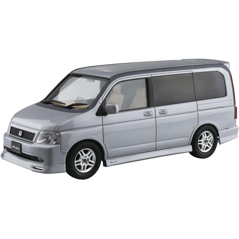 Aoshima 068304 1/24 Bunka Kyozai The Model Car Series No. SP12 Honda RF3 Step Wagon Moduro '01